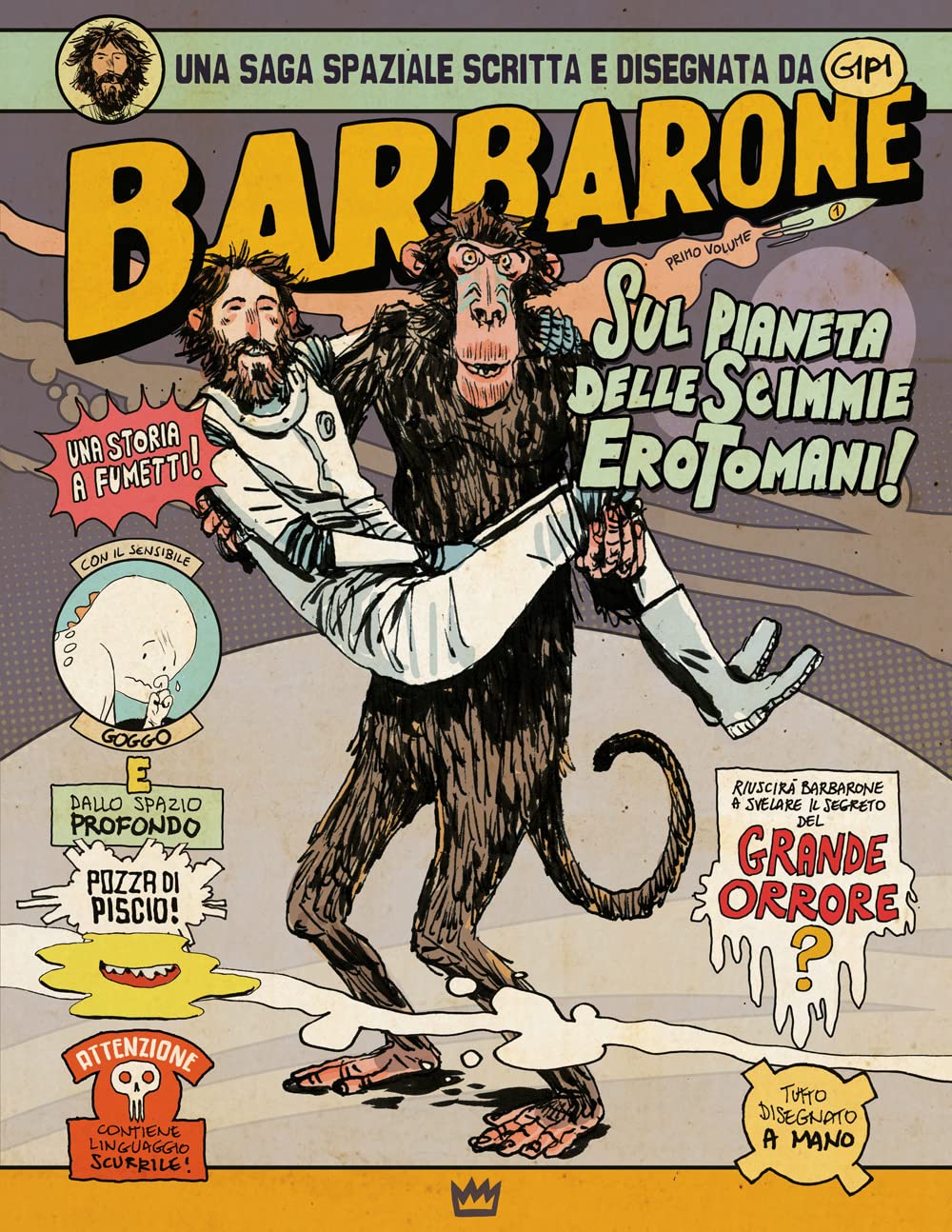 Barbarone sul pianeta delle scimmie erotomani book