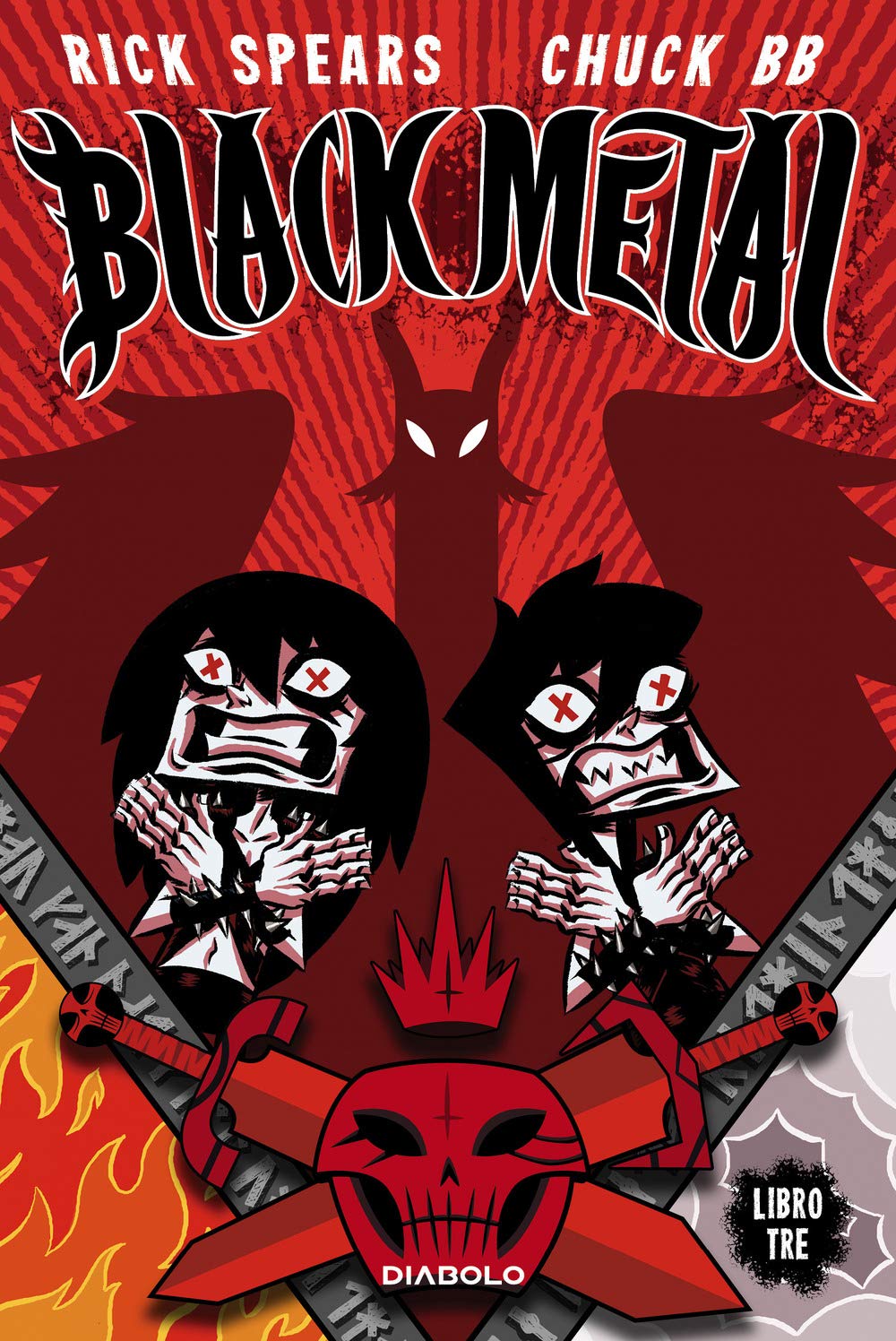 Chuck BB: Black metal Manga