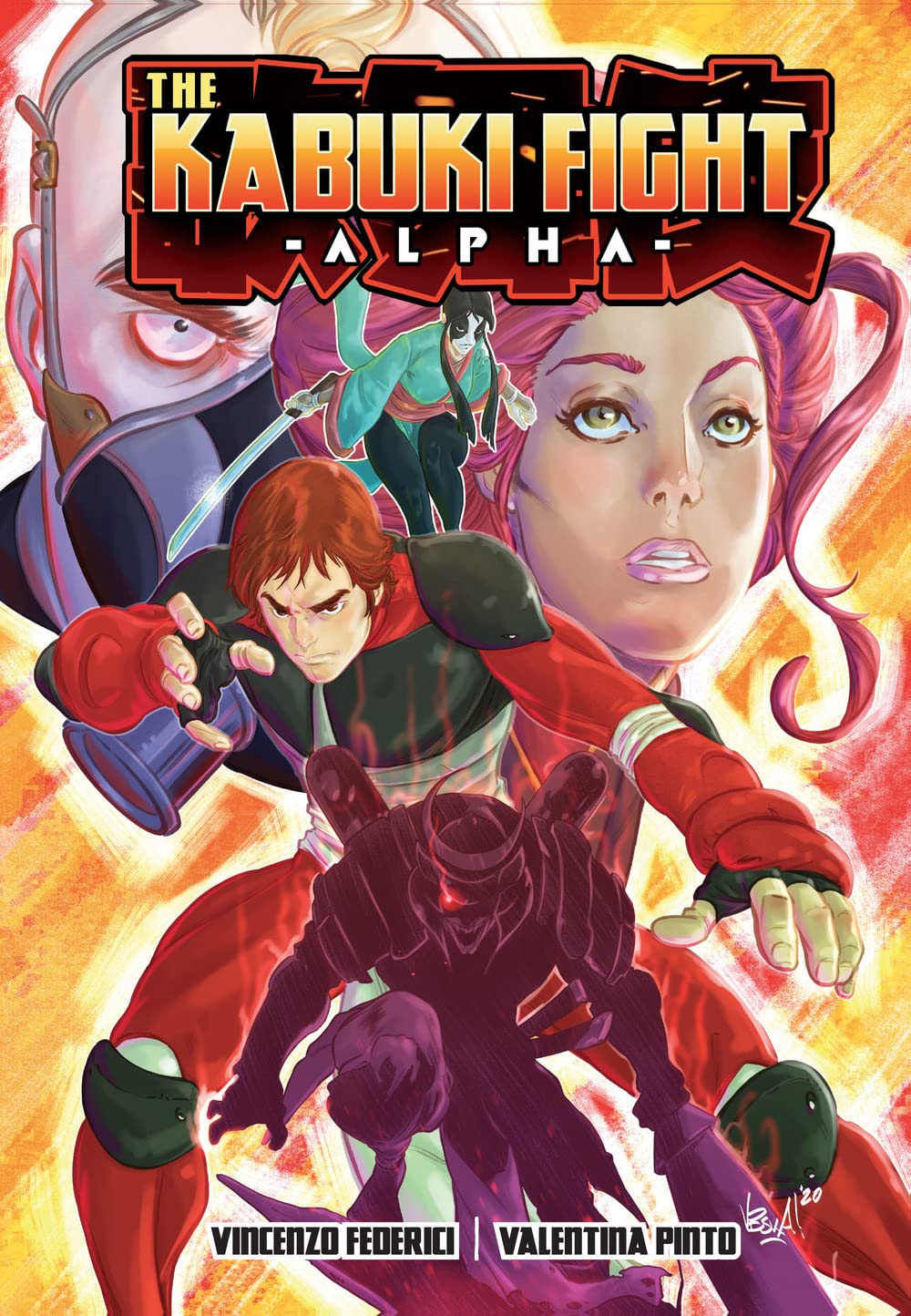 The Kabuki Fight. Alpha book