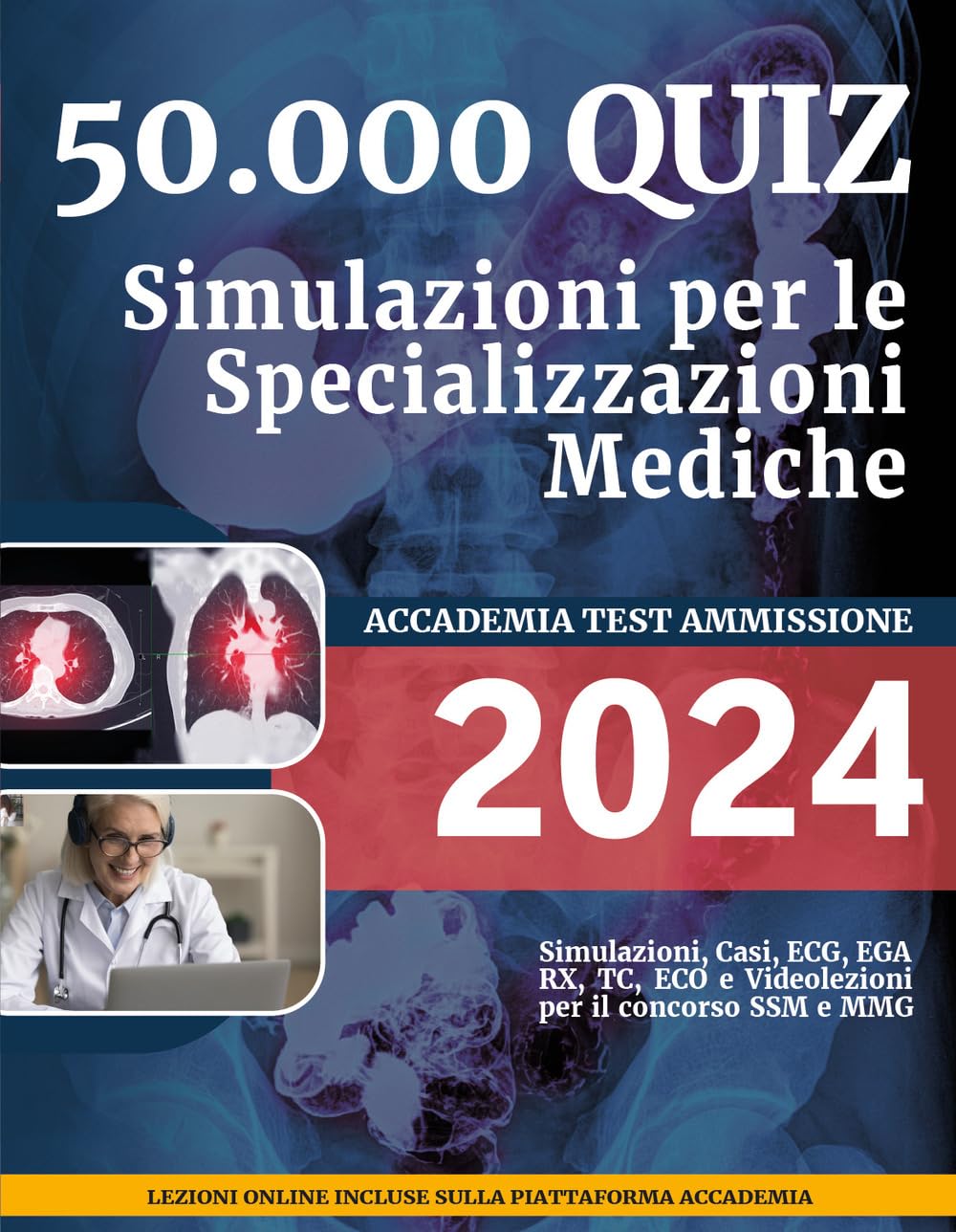 50.000 quiz. Simulazioni per le specializzazioni mediche. Con espansione online book