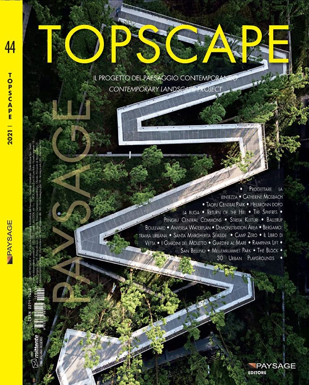 Topscape. Il progetto del paesaggio contemporaneo. Ediz. italiana e francese (2020) (Vol. 44) Architecture