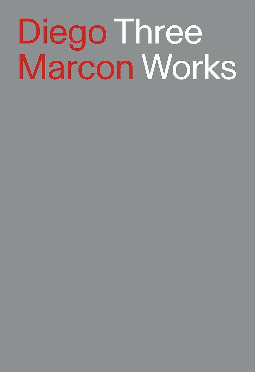 Diego Marcon. Three Works. Ediz. italiana e inglese Film, Art & Culture