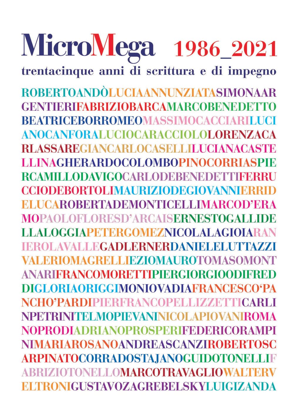 1986-2021. Trentacinque anni di scrittura e di impegno Books