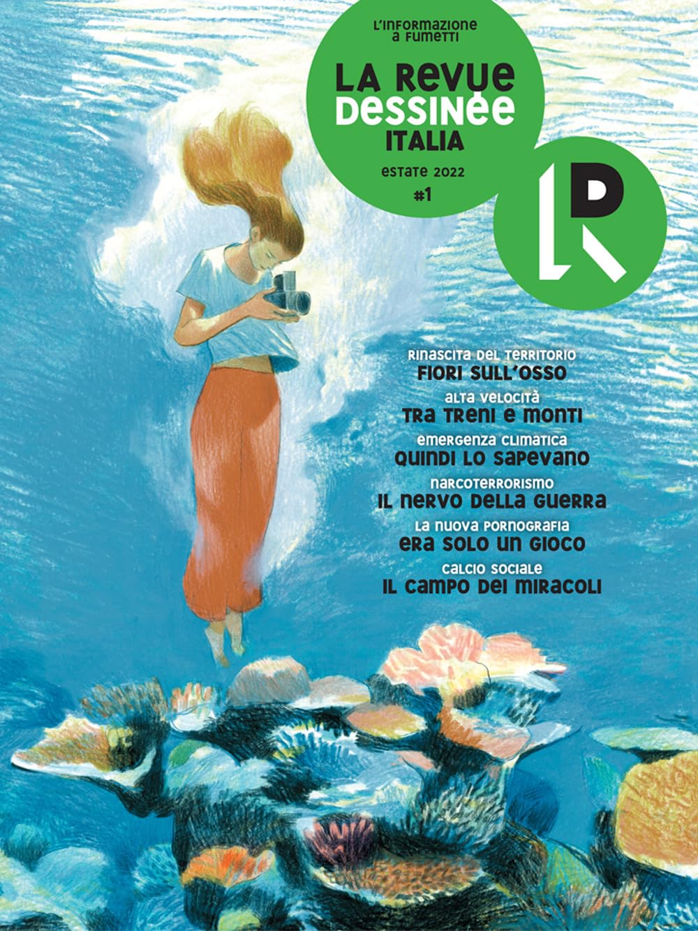 La Revue Dessinée Italia (2022) (Vol. 1) Film, Art & Culture