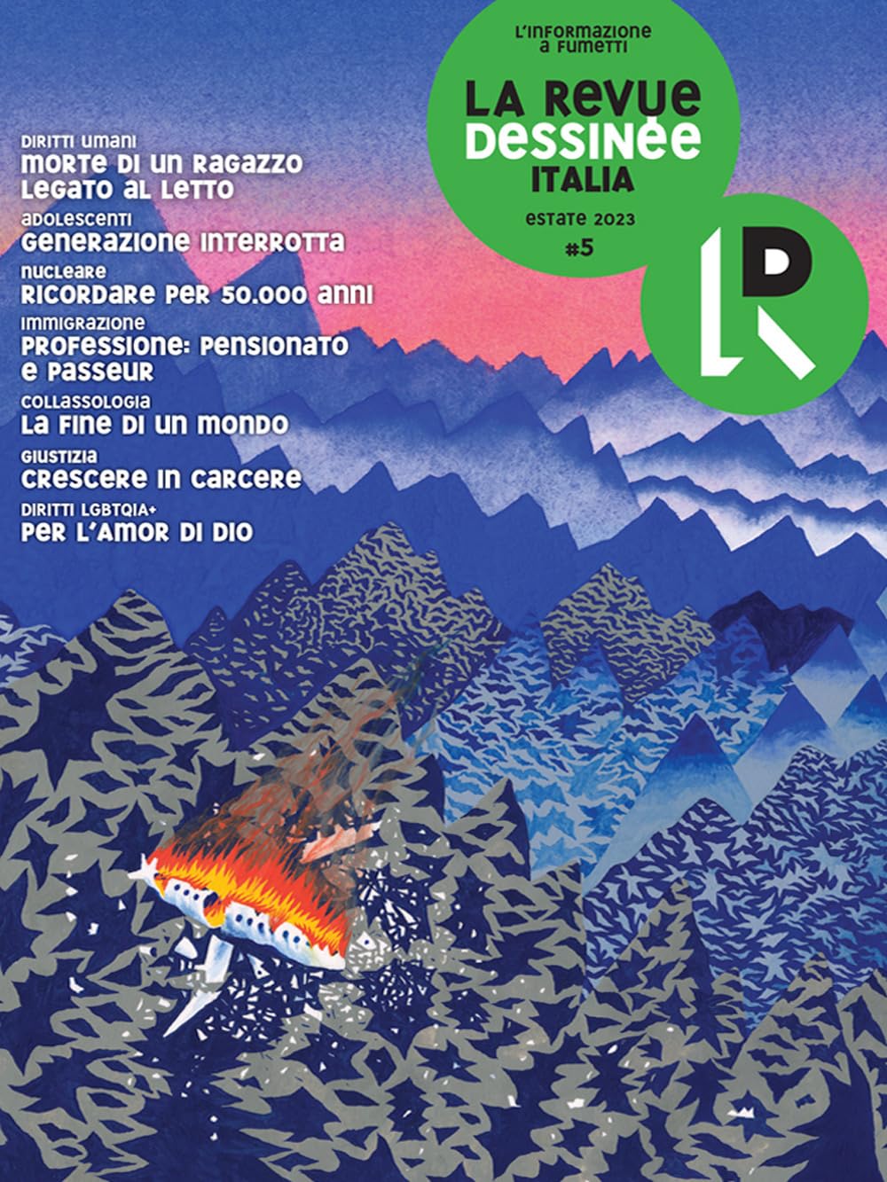 La Revue Dessinée Italia. Estate (2023) (Vol. 5) Film, Art & Culture