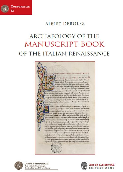 Archaeology of the manuscript book of the italian Renaissance Hobbies & Crafts