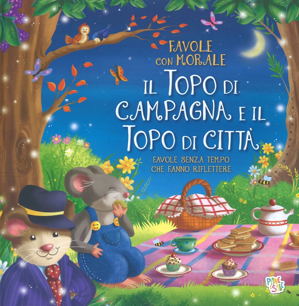 Il topo di campagna e il topo di città. Favole con morale. Ediz. a colori book