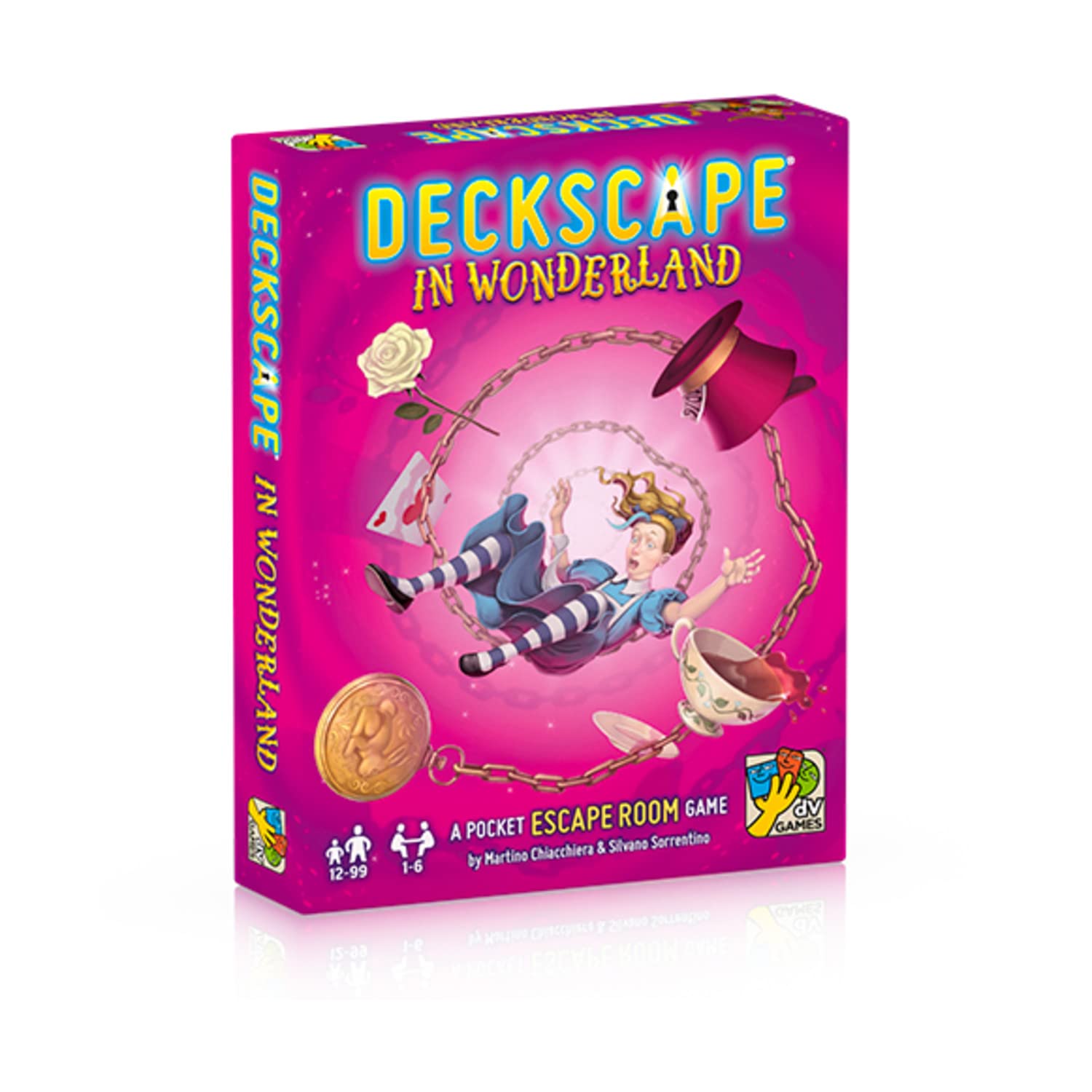 Deckscape: in wonderland. Carte book