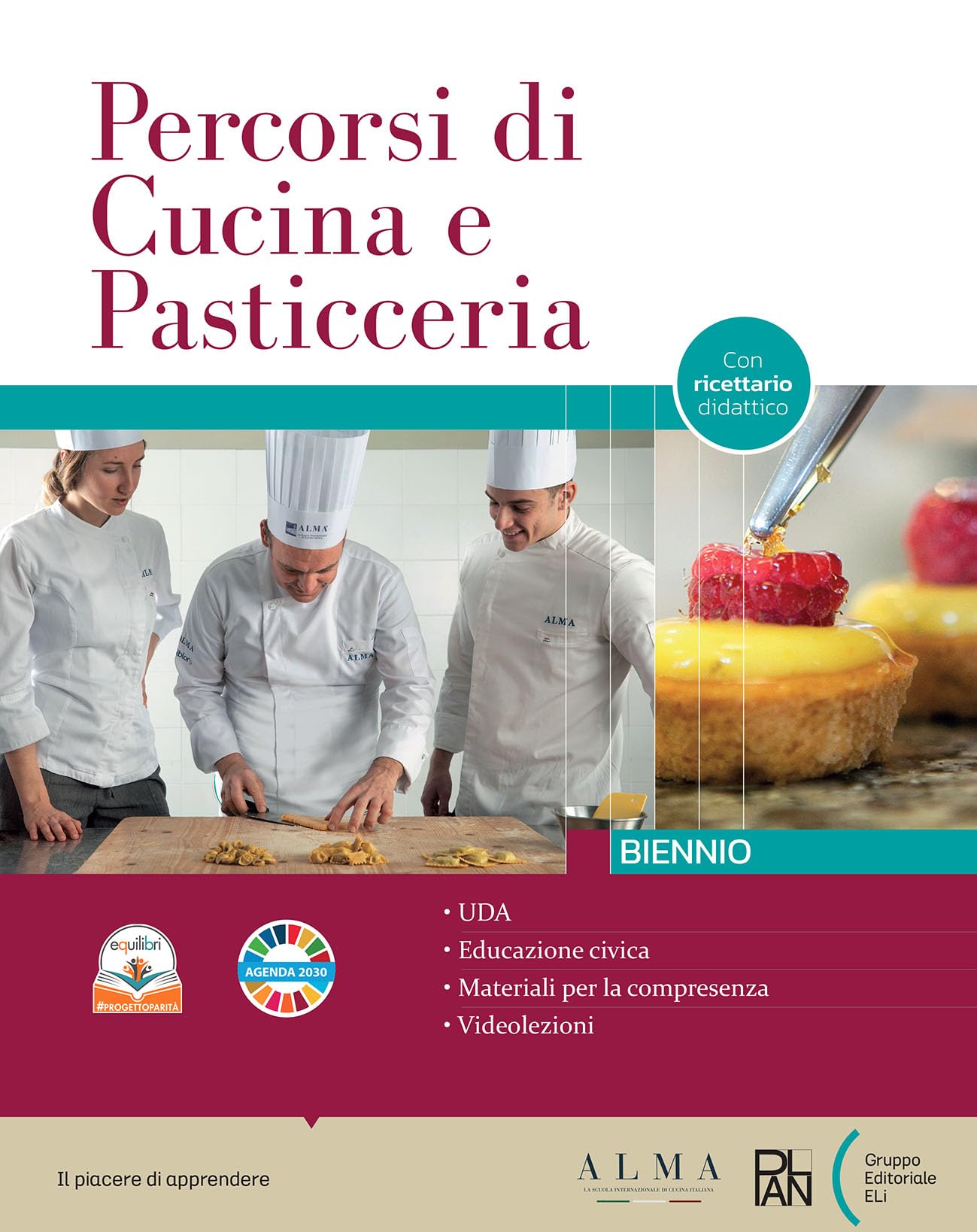Percorsi di cucina e pasticceria. Con Ricettario didattico. Per il biennio degli Ist. professionali. Con e-book. Con espansione online Study Guides