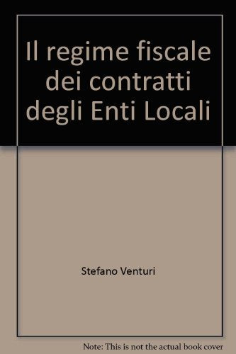Il regime fiscale dei contratti degli Enti Locali (Amministrazione) Law