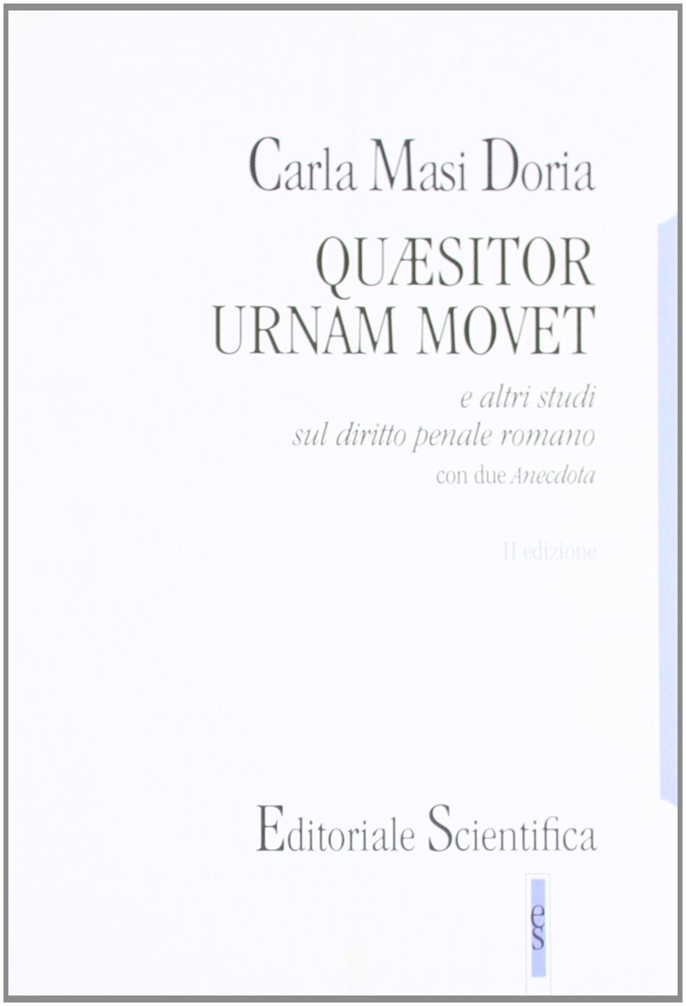 Quaesitor urnam movet book