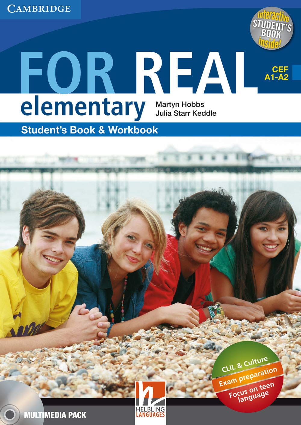 For real. Elementary. Multimedia pack. Per le Scuole superiori. Con CD Audio. Con CD-ROM. Con espansione online book