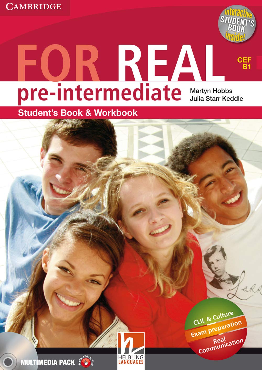 For real. Pre-intermediate. Multimedia pack. Per le Scuole superiori. Con CD Audio. Con CD-ROM. Con espansione online book