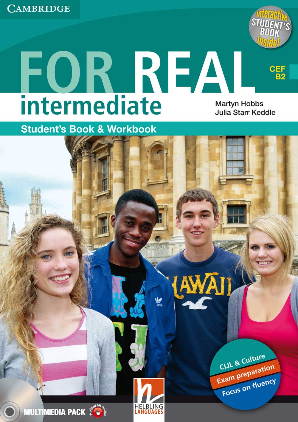 For Real. Multimedia Pack. Level Intermediate. Per le Scuole superiori. Con CD Audio. Con CD-ROM. Con espansione online book