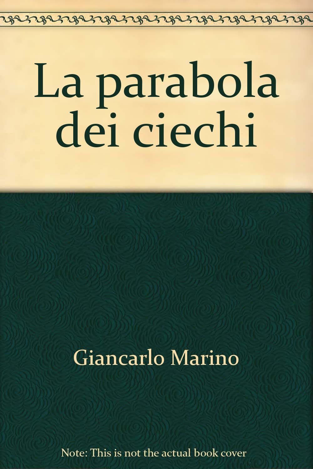 La parabola dei ciechi book