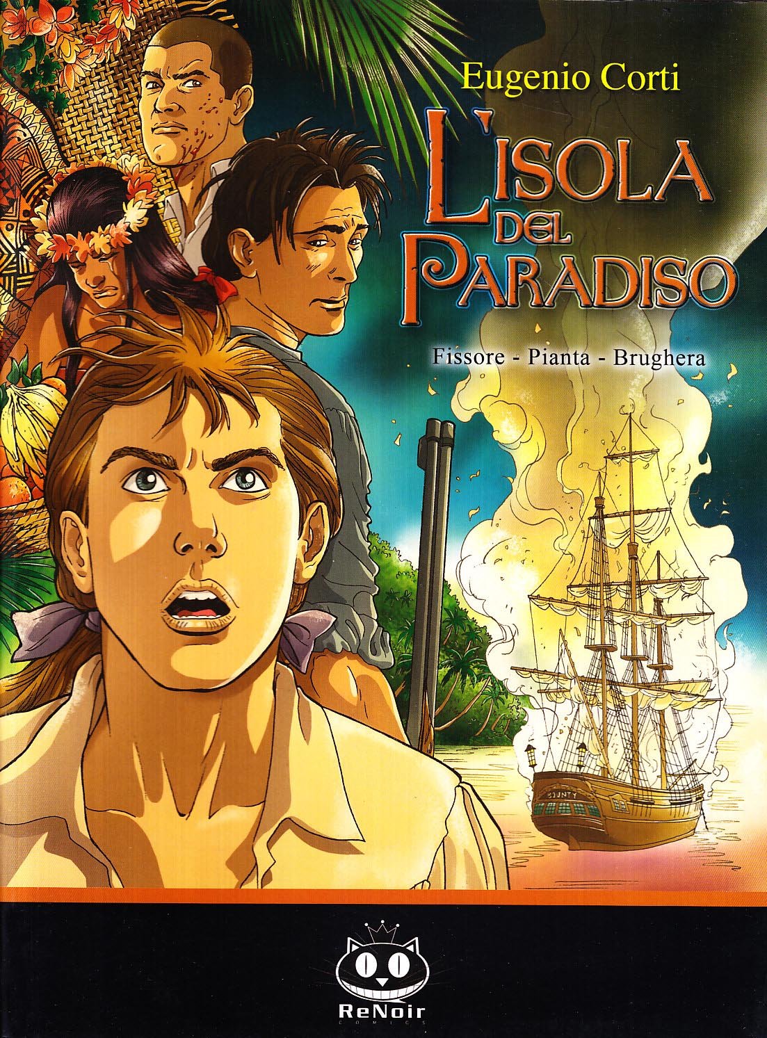L'isola del paradiso (a fumetti) Manga