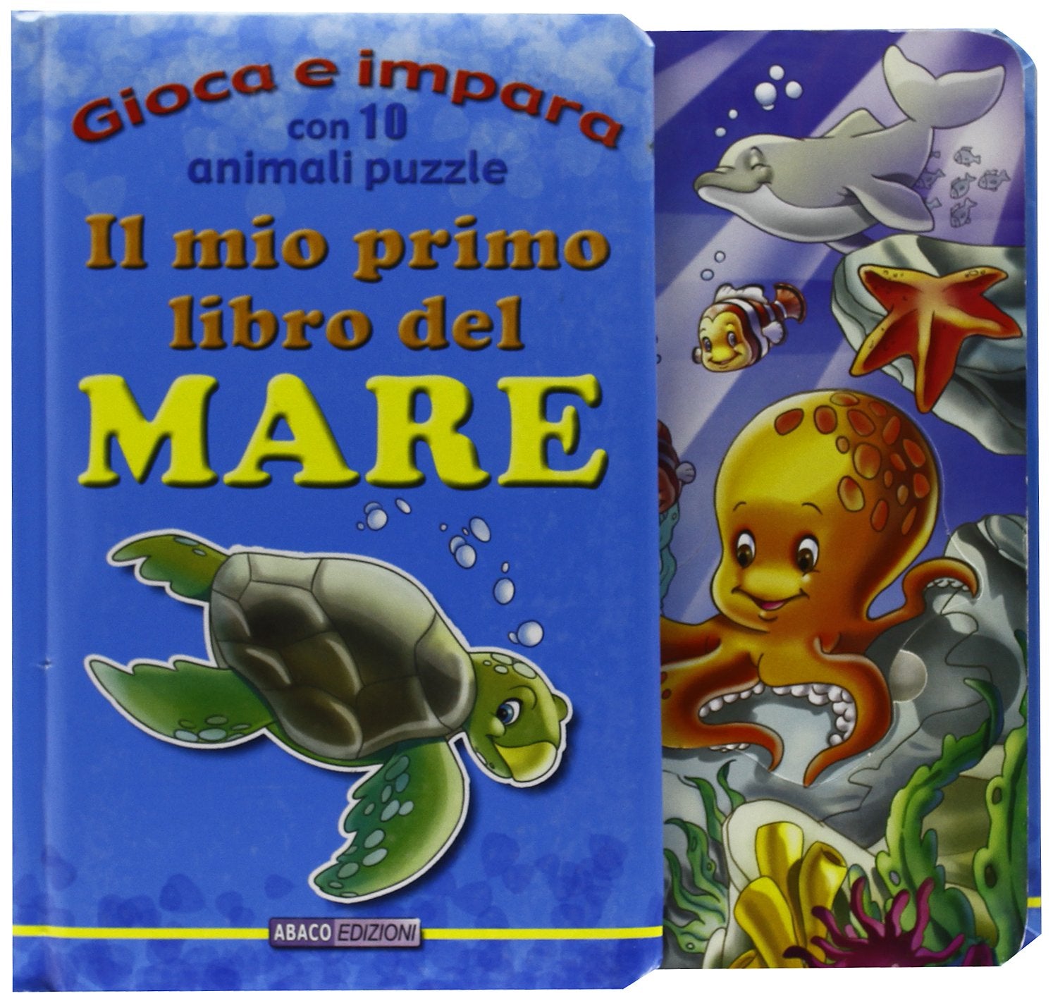 Il mio primo libro del mare. Gioca e impara con 10 animali puzzle. Ediz. illustrata book