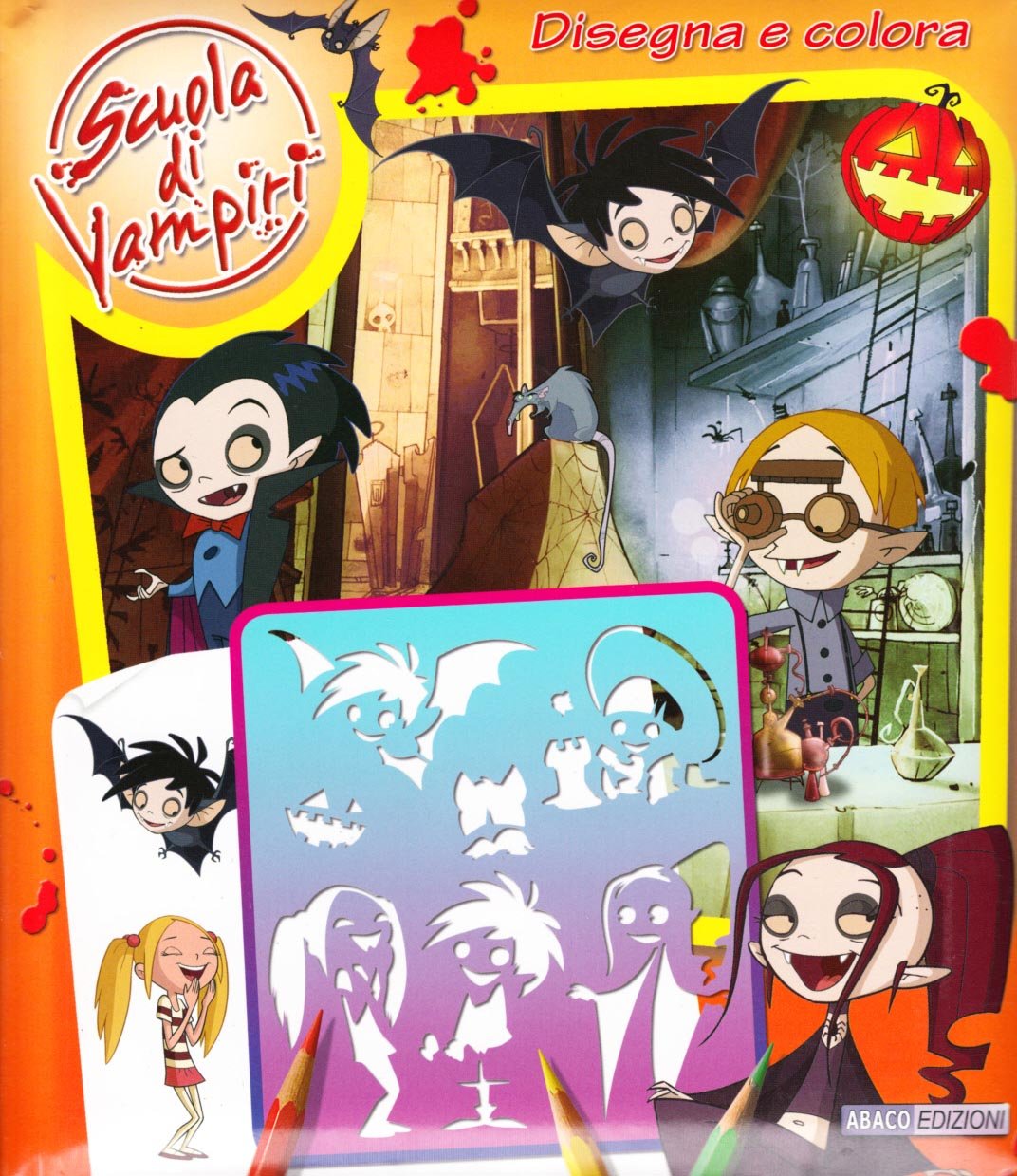 Scuola di vampiri. Disegna e colora. Ediz. illustrata book