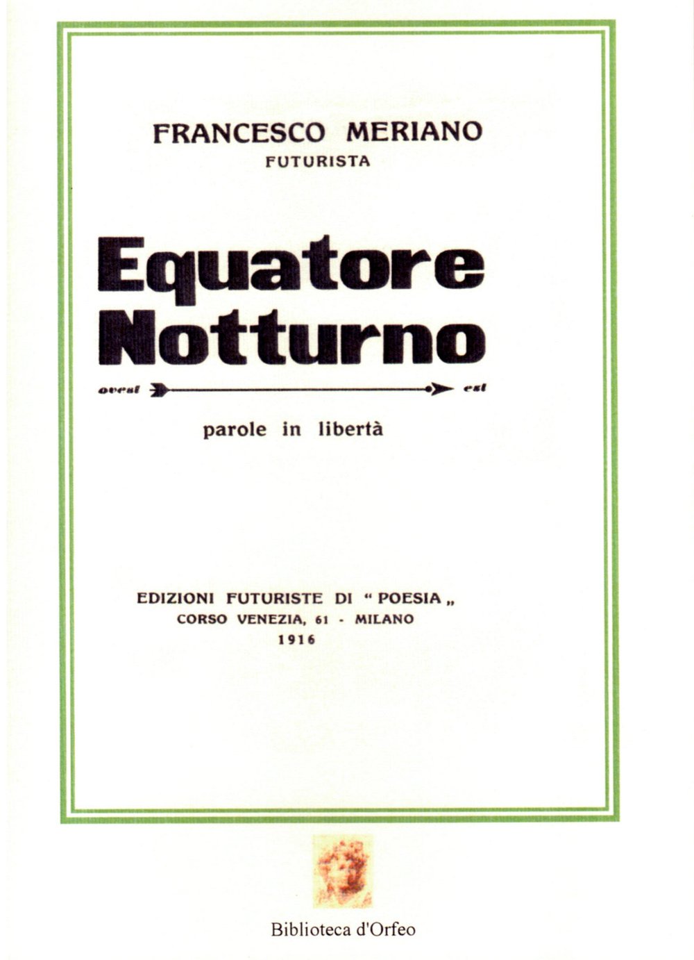 Product Image: Equatore notturno