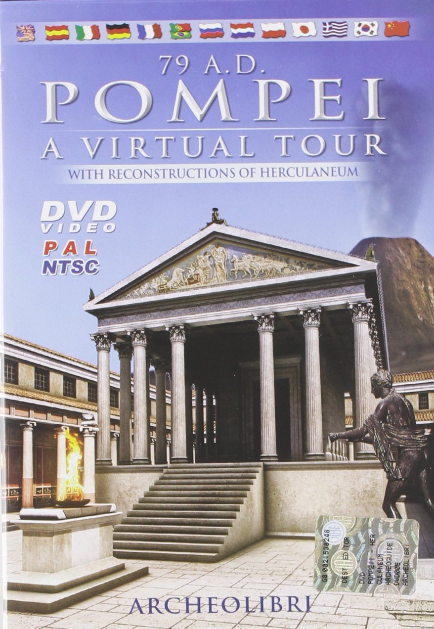 79 A. D. Pompei. A Virtual Tour. with reconstructions of Herculaneum. Ediz. Italiana e Inglese. DVD Leisure, Home & Garden