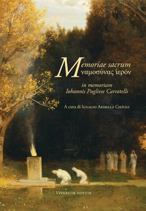 Memoriae sacrum. In memoriam Iohannis Pugliese Carratelli Essays & Short Stories
