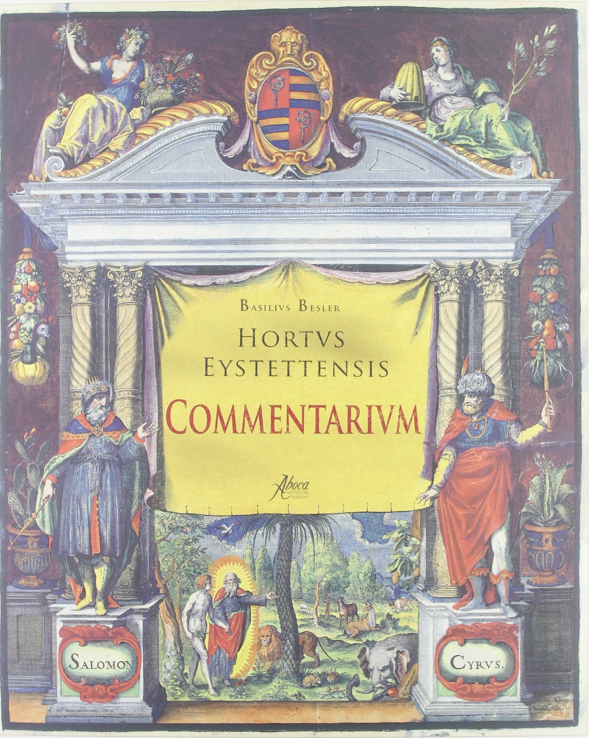 Hortus eystettensis. Commentarium. Ediz. italiana, inglese e tedesca book