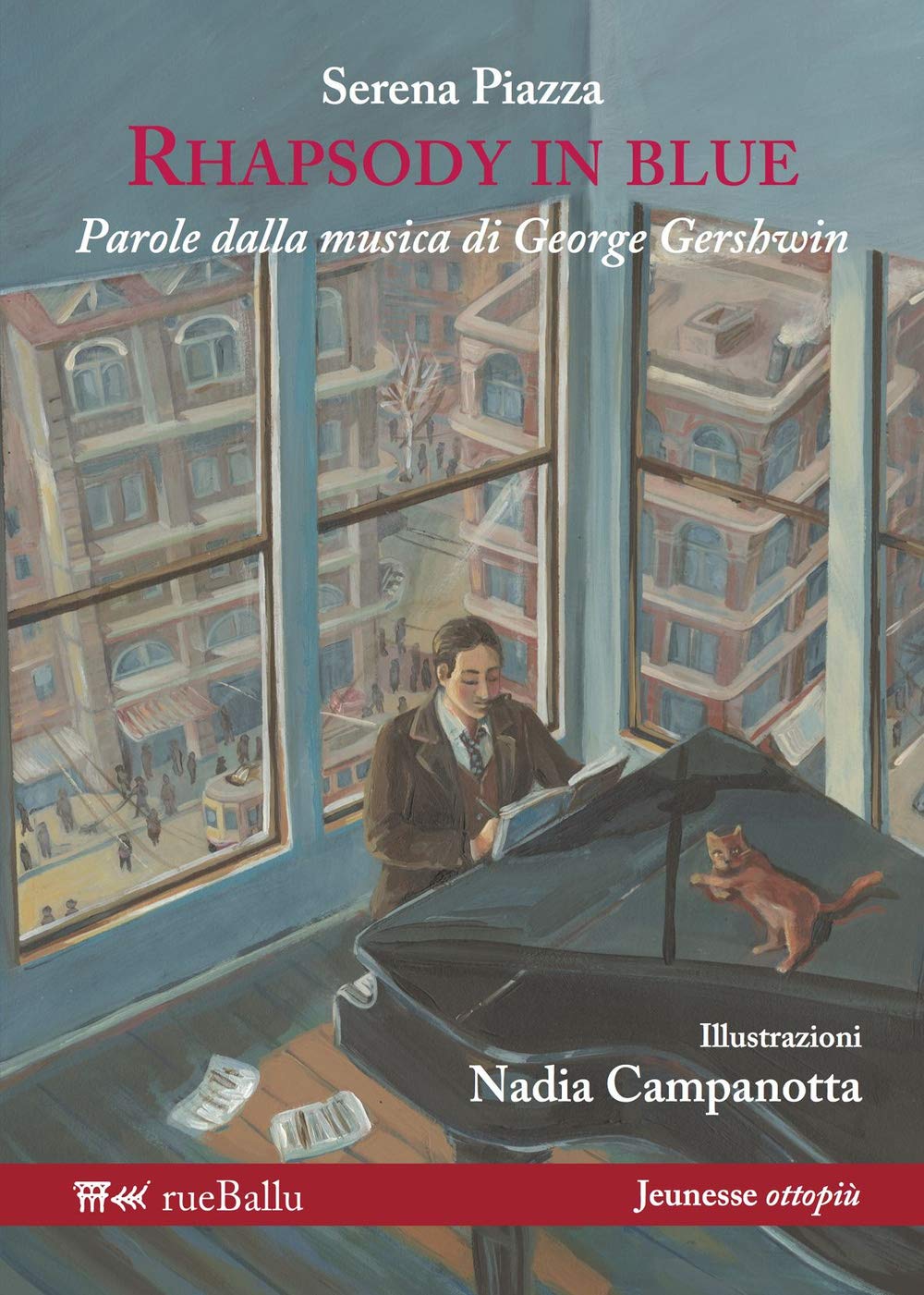 Rhapsody in blue. Parole dalla musica di George Gershwin. Ediz. illustrata book
