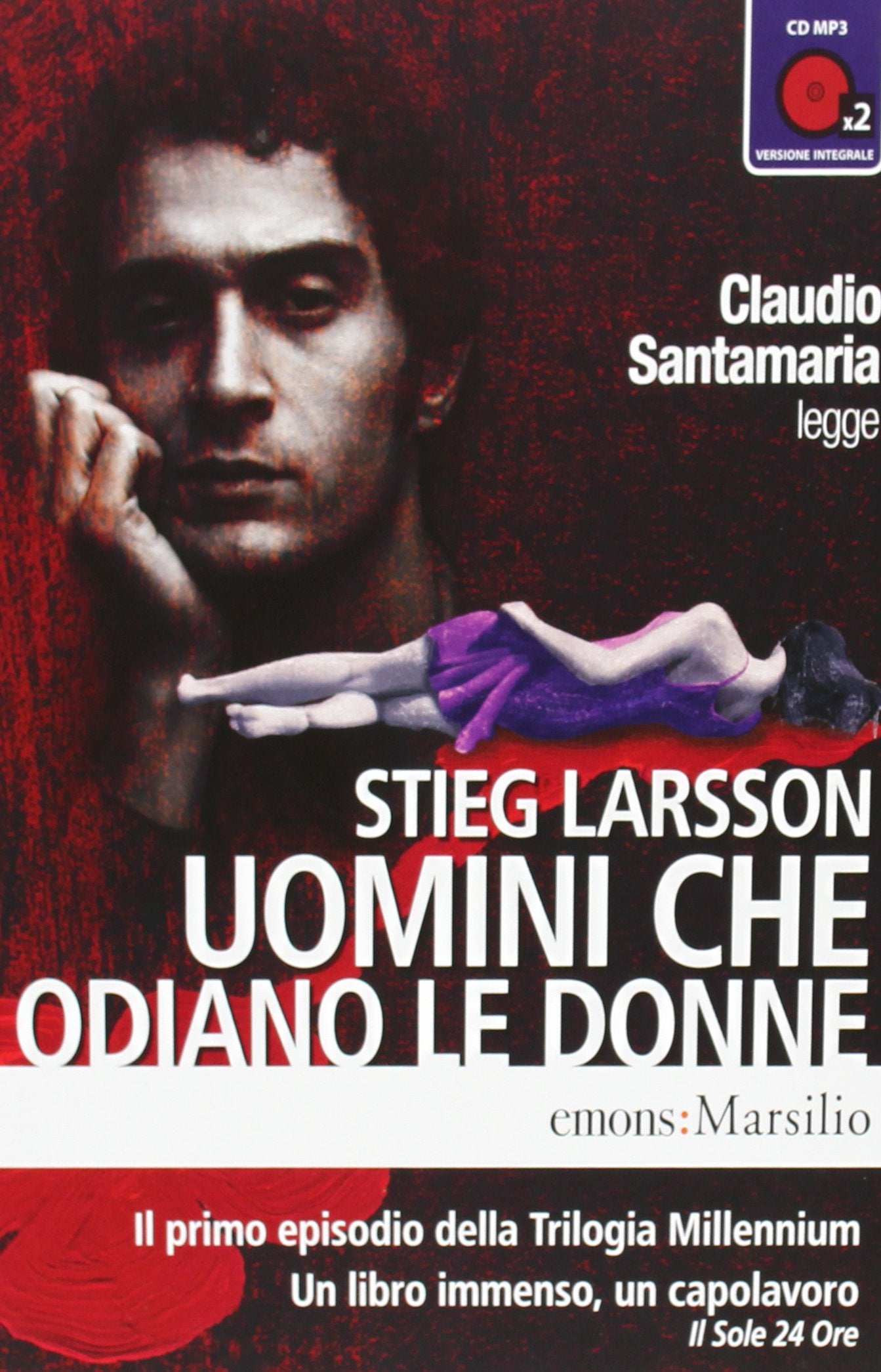 Uomini che odiano le donne: Ungekürzte Fassung in italienischer Sprache (Bestsellers) Contemporary literature