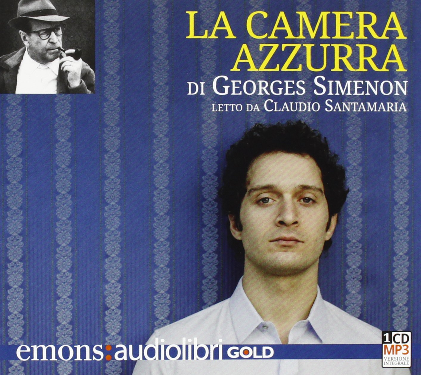 La camera azzurra letto da Claudio Santamaria. Audiolibro. CD Audio formato MP3 cd
