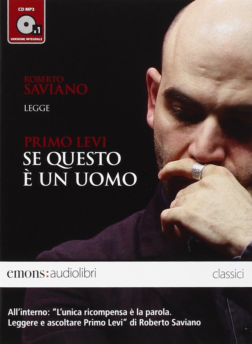 Se questo e un uomo audiolibro - letto da Roberto Saviano Contemporary literature