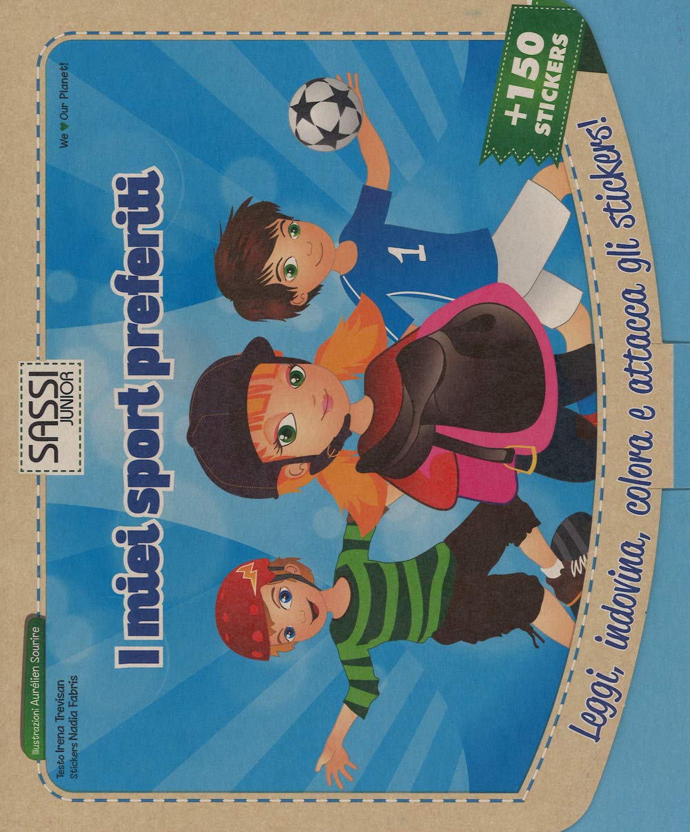 I miei sport preferiti. Ediz. illustrata. Con gadget book