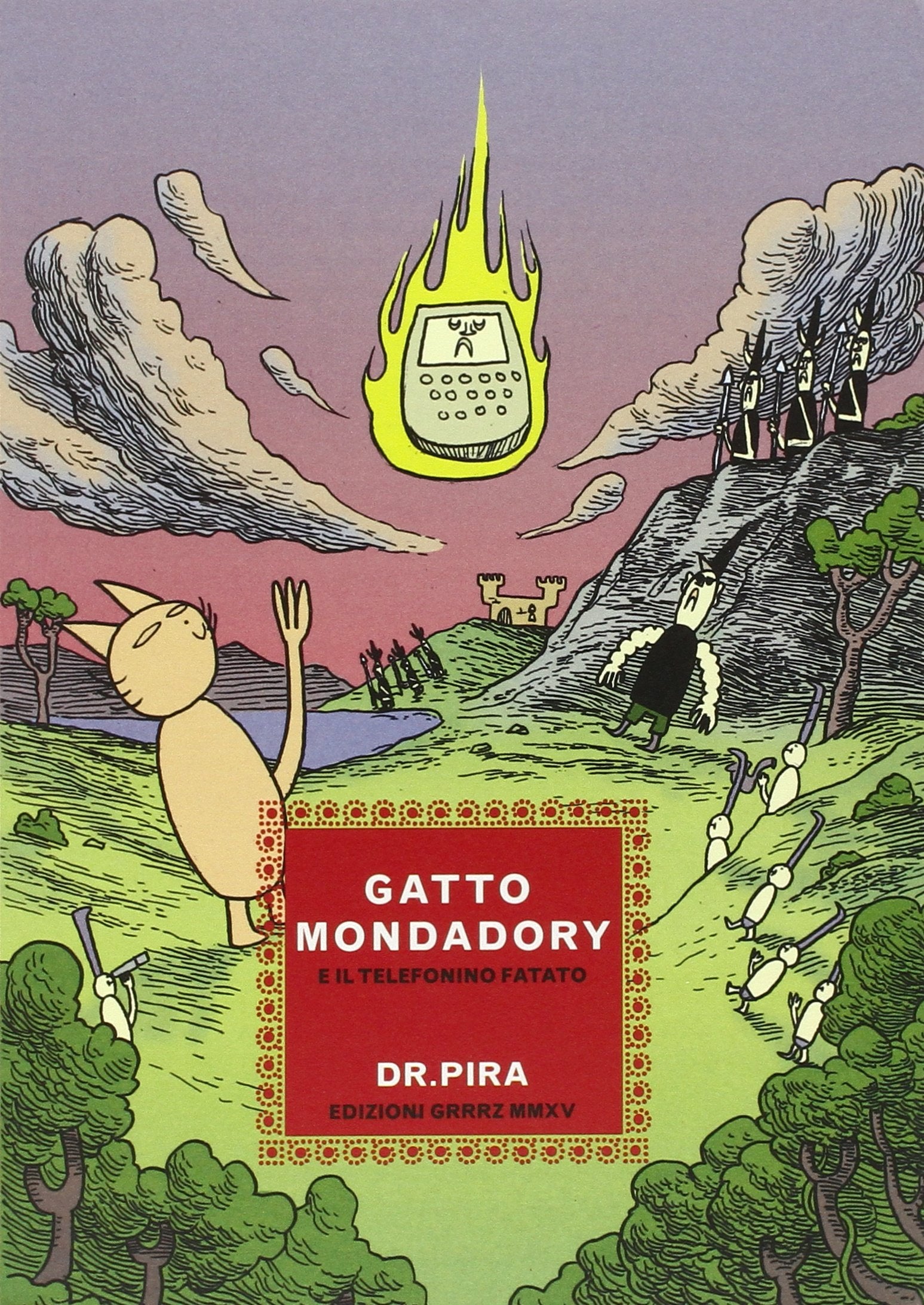 Gatto Mondadory e il telefonino fatato book