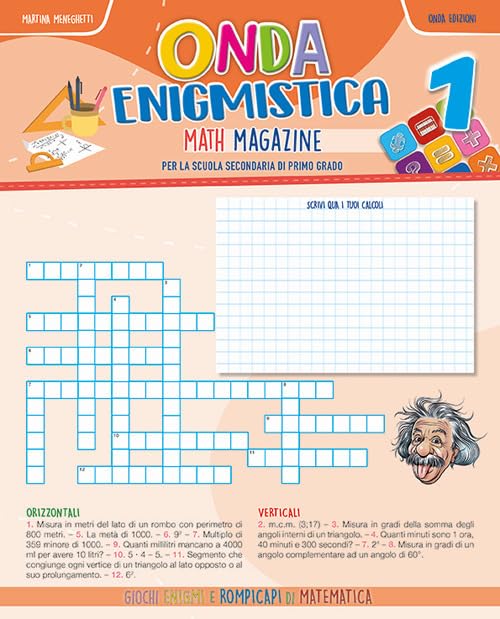Onda enigmistica. Math Magazine Per la Scuola media (Vol. 1) book