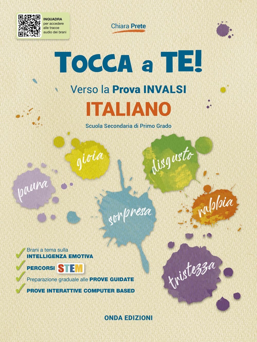 Tocca a te! Italiano. Verso le Prove INVALSI. Ediz. per la scuola book