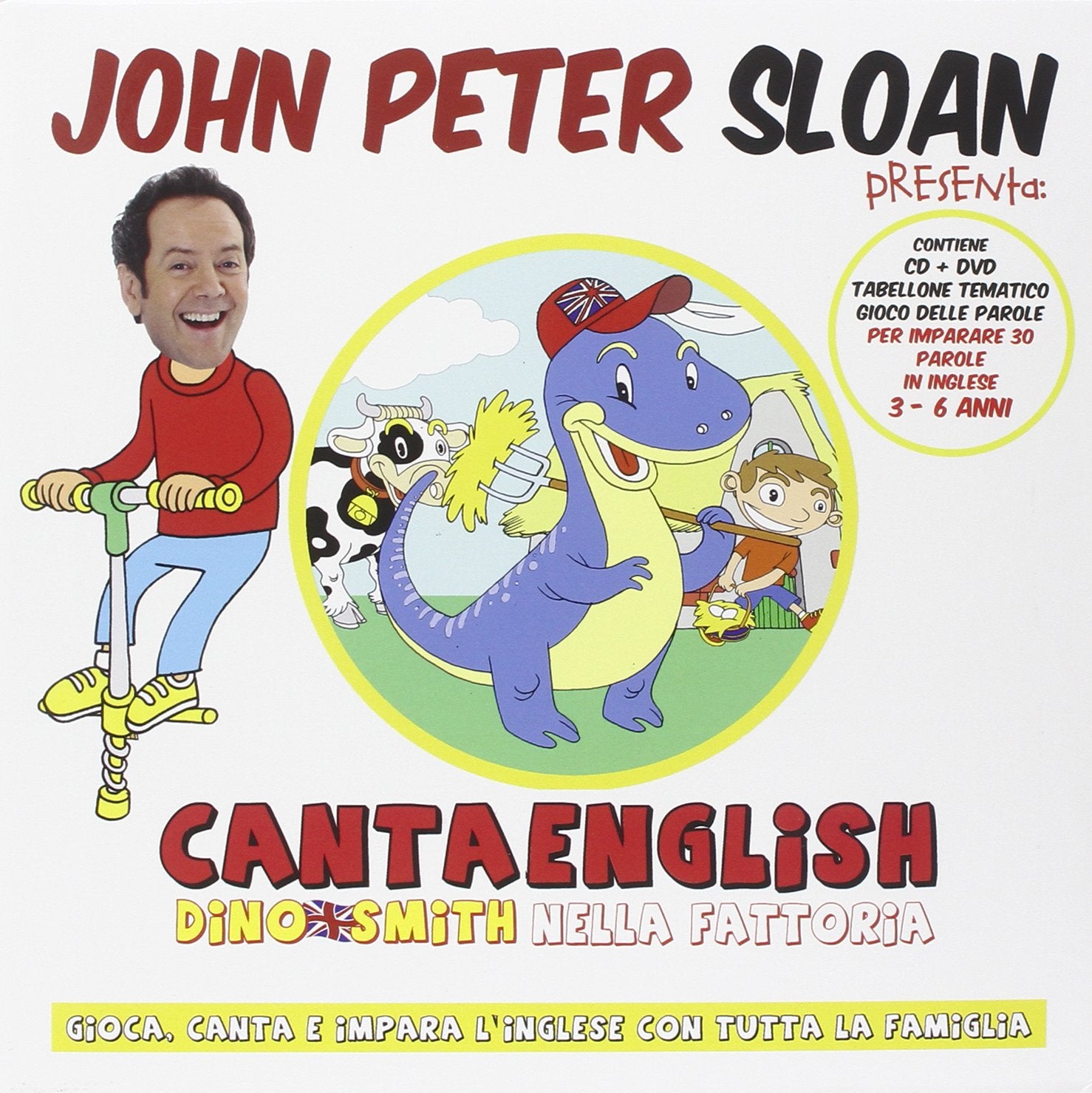 Cantaenglish. Ediz. bilingue. Con CD Audio. Con DVD. Fattoria (Vol. 1) Children's books