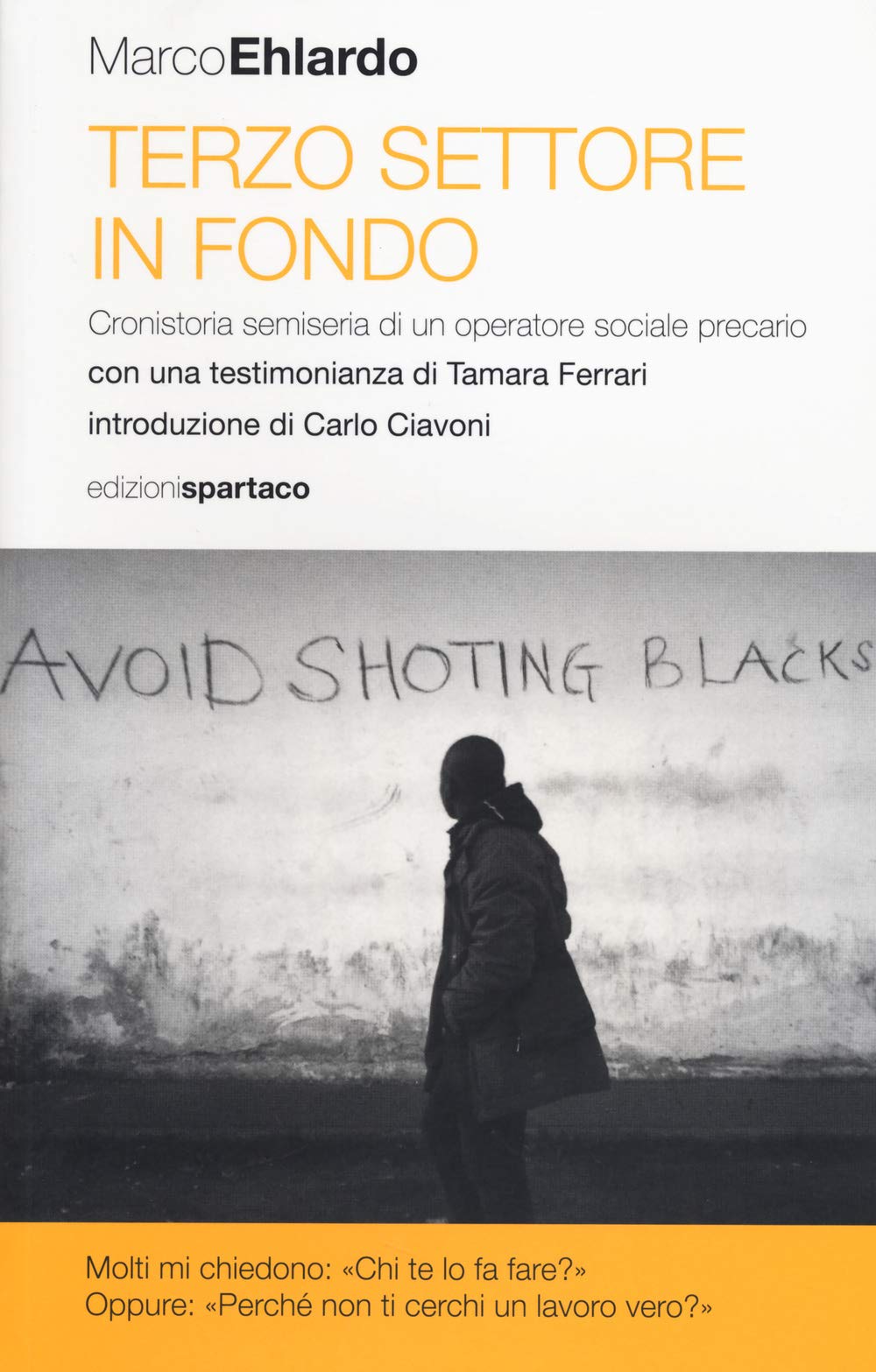 Terzo settore in fondo. Cronistoria semiseria di un operatore sociale precario book