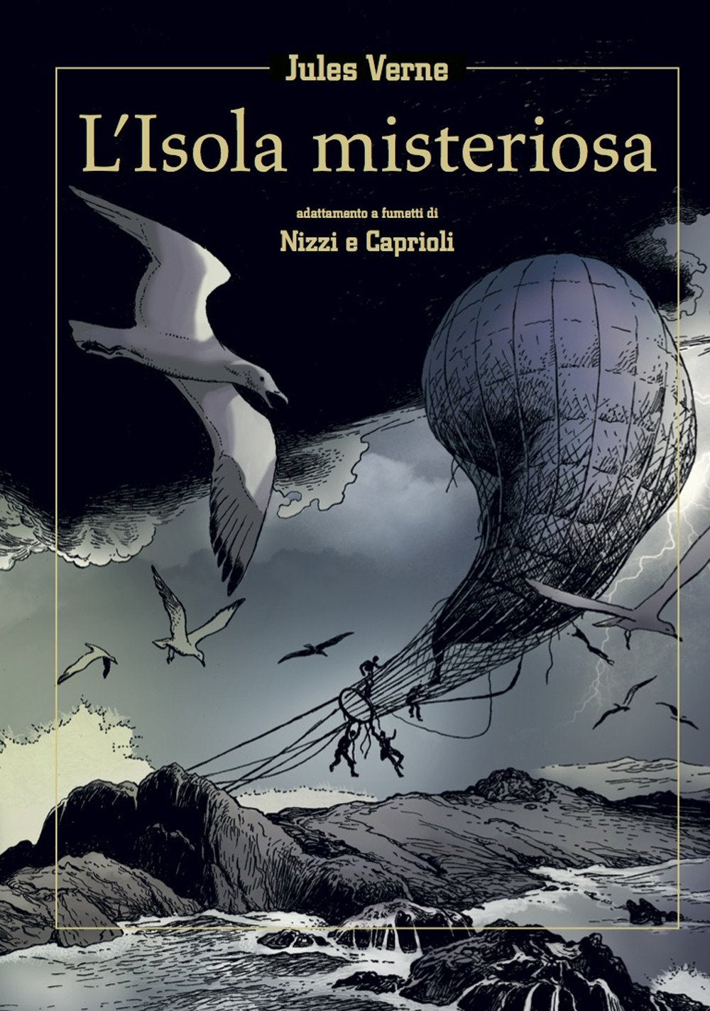 L'Isola misteriosa. Adattamento a fumetti di Nizzi e Caprioli book
