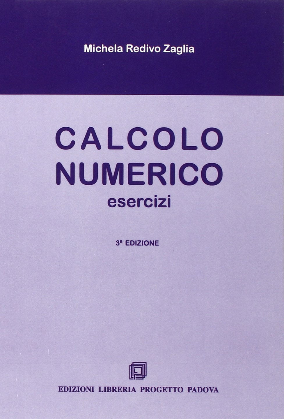 Calcolo numerico. Esercizi book
