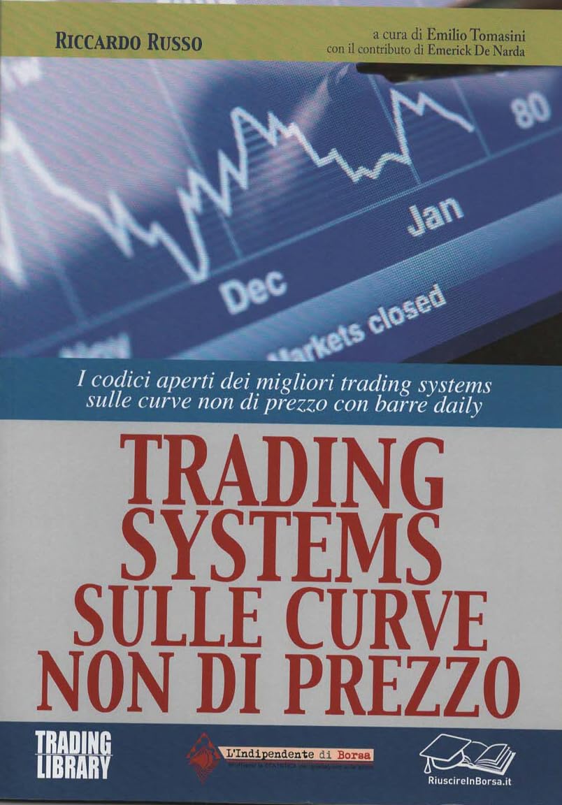 Trading systems sulle curve non di prezzo. I codici aperti dei migliori trading systems sulle curve non di prezzo con barre daily book