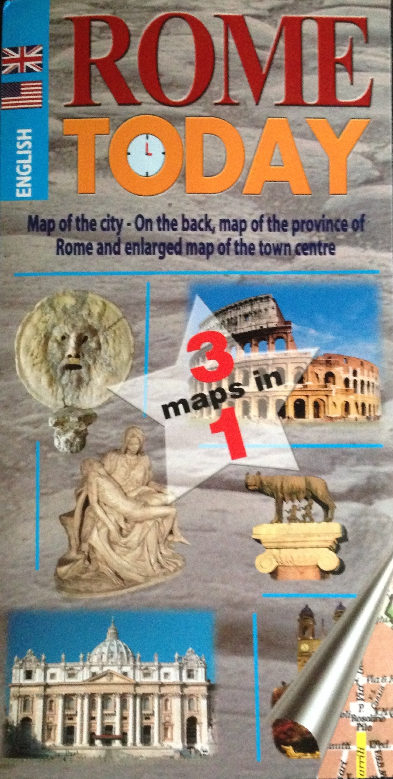 Pianta «Rome today». Ediz. inglese Leisure, Home & Garden Books