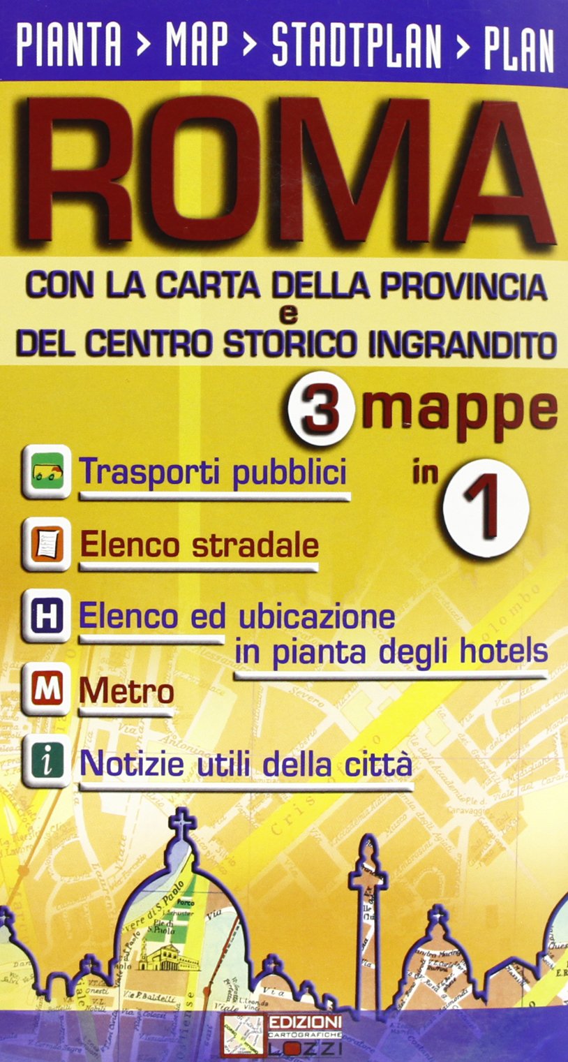 Roma generale. Pianta Leisure, Home & Garden