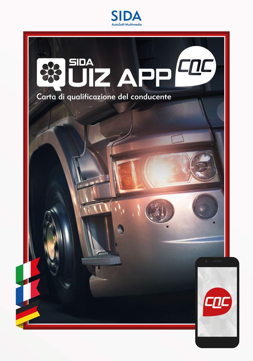 SIDA quiz app CQC. Carta di qualificazione del conducente book