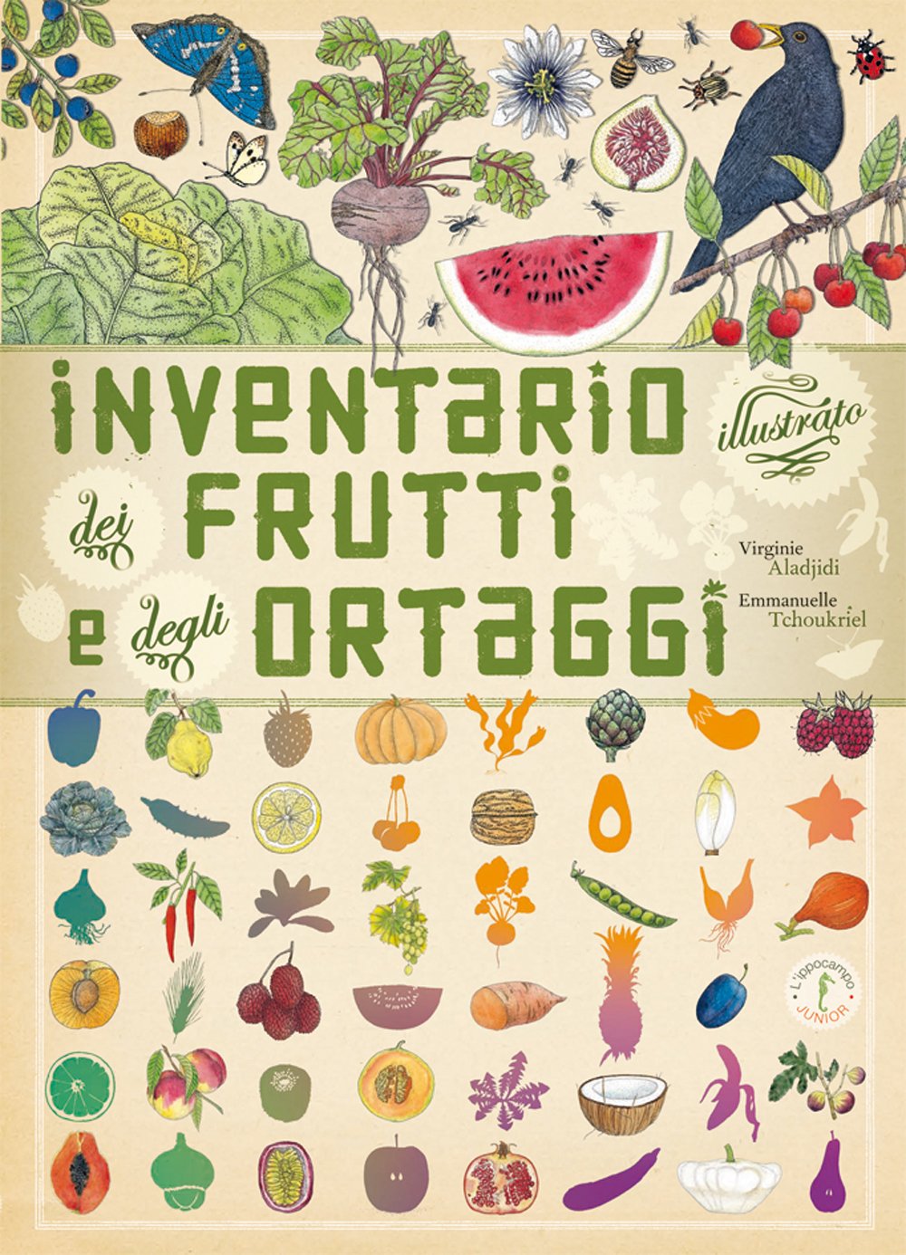 Inventario illustrato dei frutti e degli ortaggi book