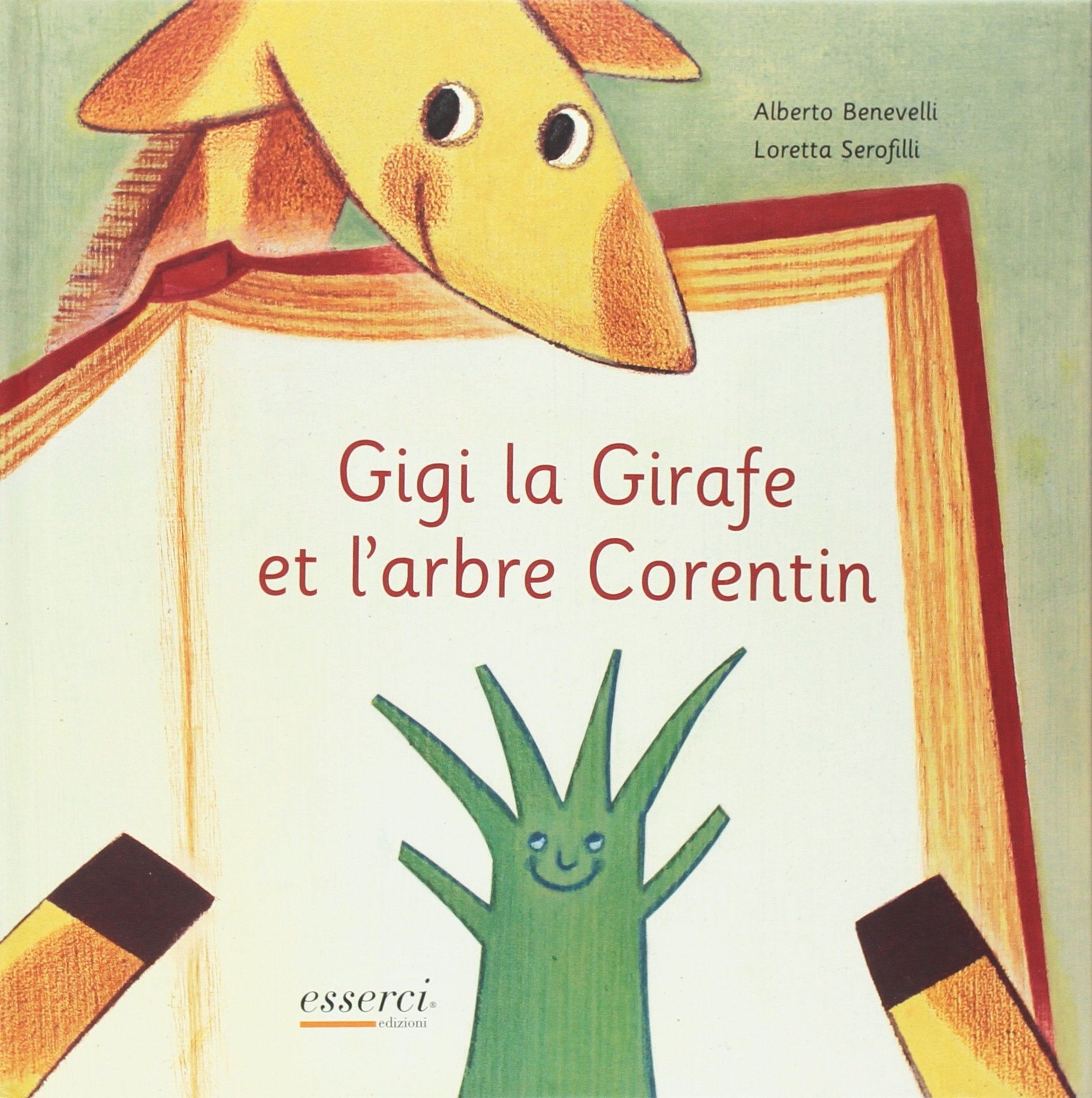 Gigi la girafe et l'arbre Corentin book
