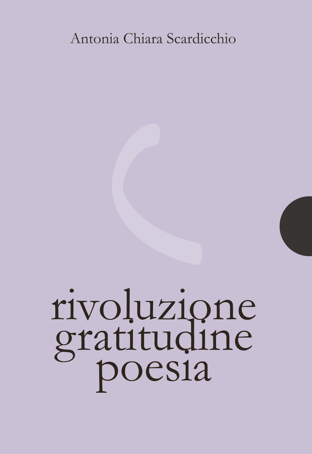 Rivoluzione gratitudine poesia book