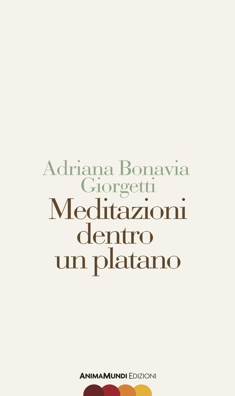 Meditazioni dentro un platano book
