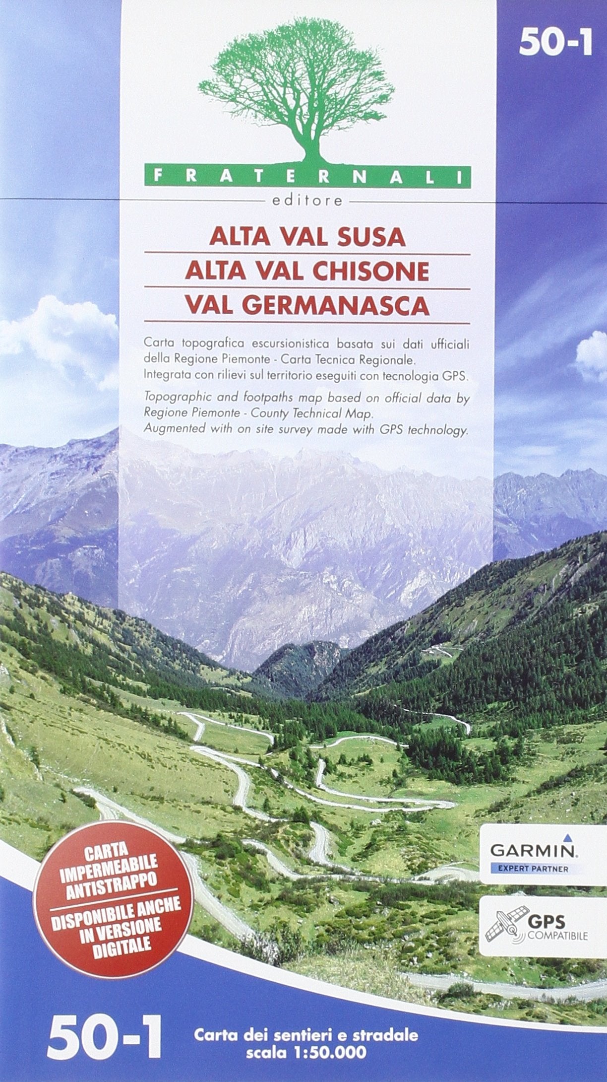 Alta Val Susa - Alta Val Chisone - Val Germanasca 1 : 50 000 Leisure, Home & Garden