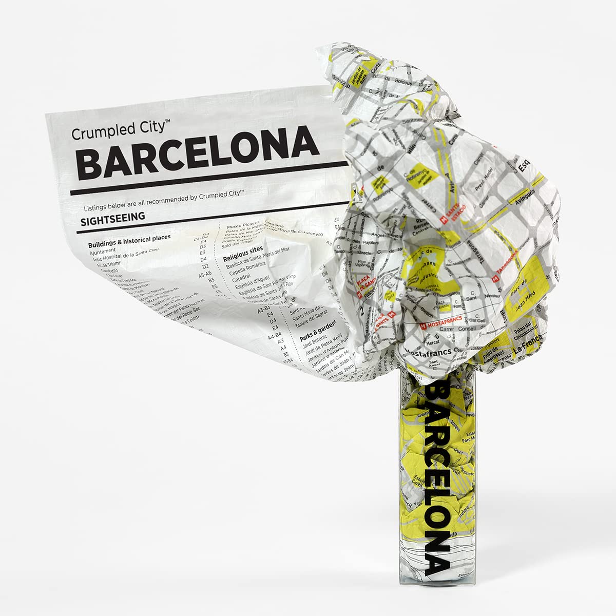 Oslo Crumpled City Map (Crumpled City Maps) Leisure, Home & Garden