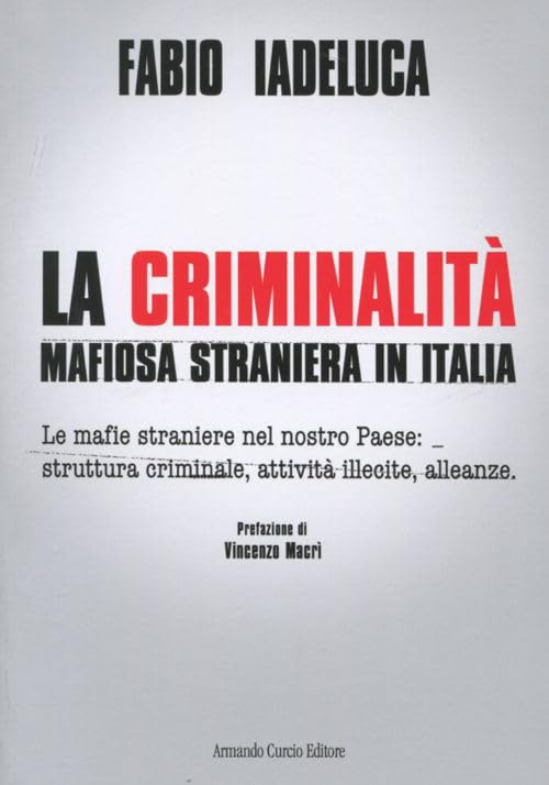 La criminalità mafiosa straniera in Italia. Le mafie straniere nel nostro paese: struttura criminale, attività illecite, alleanze (Tracce dal passato) Social Sciences