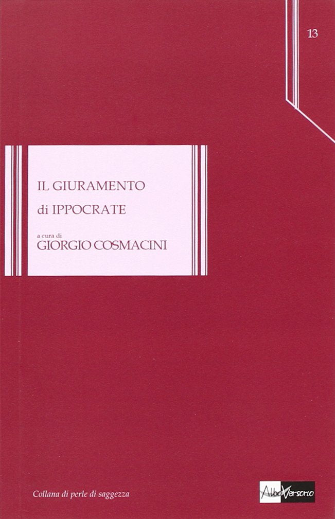 Il giuramento di Ippocrate Medicine Books